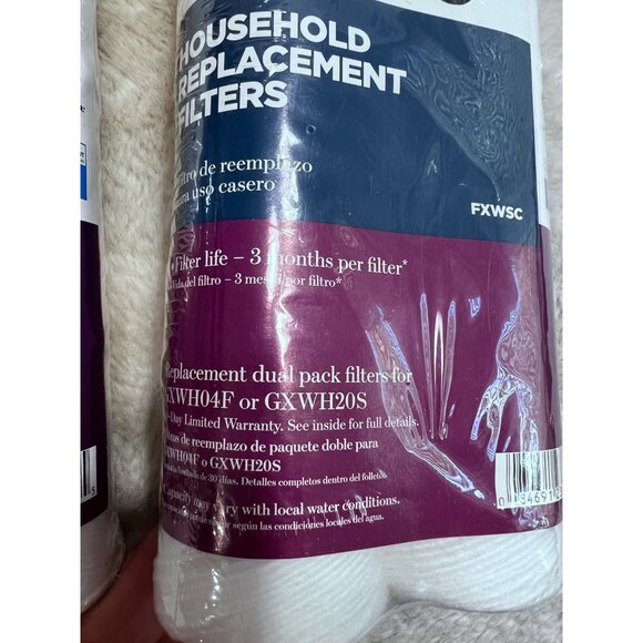 GE Household Replacement Water Filters GXWH20S or GXWH04F Dual Pack - Picture 4 of 5